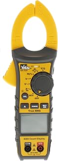 Ideal Industries 61-737 Digital AC Clamp Meter: 400A AC/600V AC-DC True RMS, UL CAT III, Backlit Display