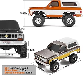 FMS K5 BLAZER シルバー Buy EAZYRC X FMS 1/24 Chevy K5 Blazer 1976s RC Truck RTR