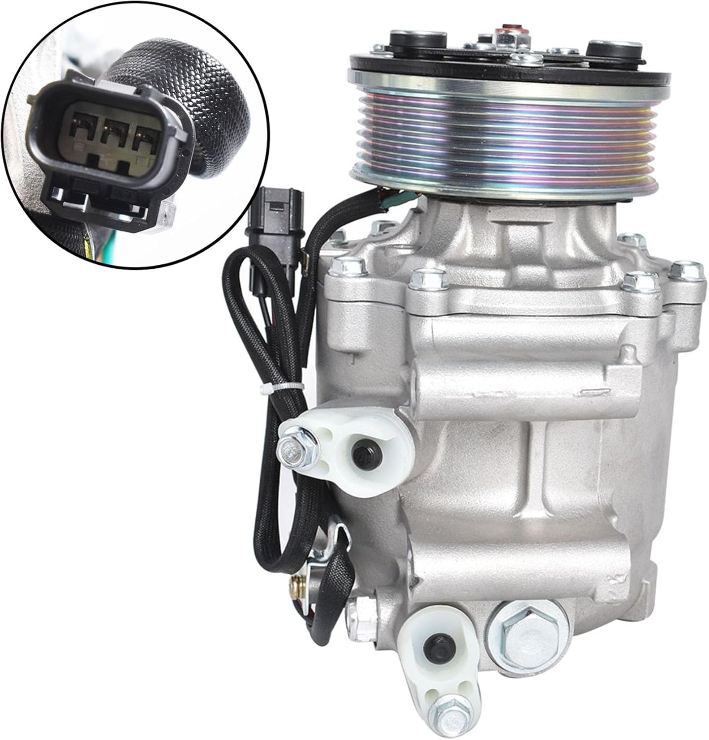 labwork AC Compressor Replacement for Honda Civic 2006 2007 2008 2009 2010 2011 1.8L 38810RNAA02