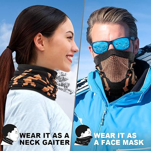 Miniatura 14 de WTACTFUL -Mascarilla tipo bufanda fresca y ligera para usar al aire libre, FPS 50, protección contra el polvo, sol y viento