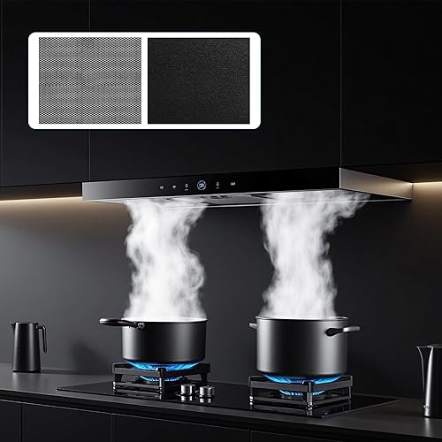 Miniatura 7 de 97007696 41F Filtro de campana extractora de 10.5 x 8.8 pulgadas de repuesto para filtro de campana extractora Bro.an – Filtro de grasa de cocina