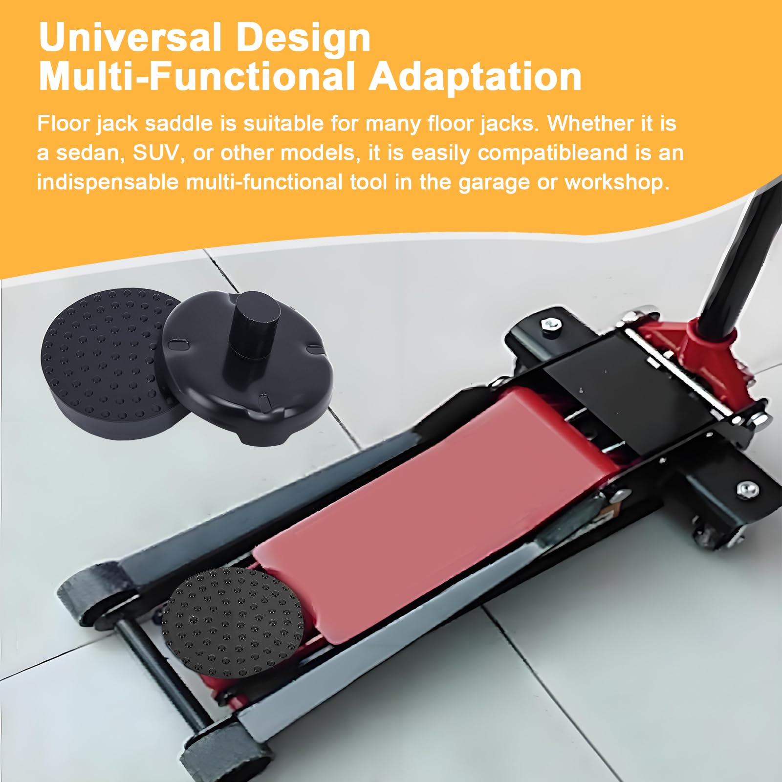 Amazon.com: Floor Jack Saddle, Floor Jack Saddle with Rubber Pad