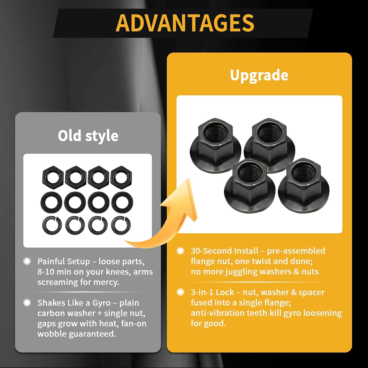 High Performance Cylinder Head Studs Head Bolts Kit for Predator 212 Performance Parts for Honda GX200 GX160 Alloy Steel Studs with High Strength Thickened Flange Nuts for CT200U for Tillotson 196-225