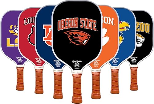 Miniatura 12 de Raqueta de pickleball colegial oficialmente licenciada - Raqueta aprobada por la Asociación de Pickleball de EE. UU. - Núcleo de nido de abeja