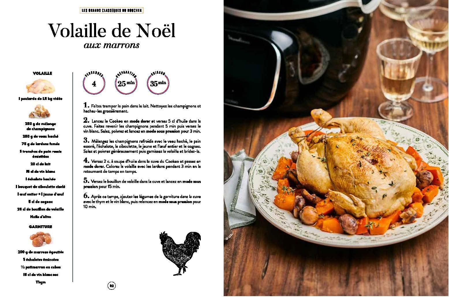 La bonne cuisine française au Cookeo: Mes recettes gourmandes et chaleureuses