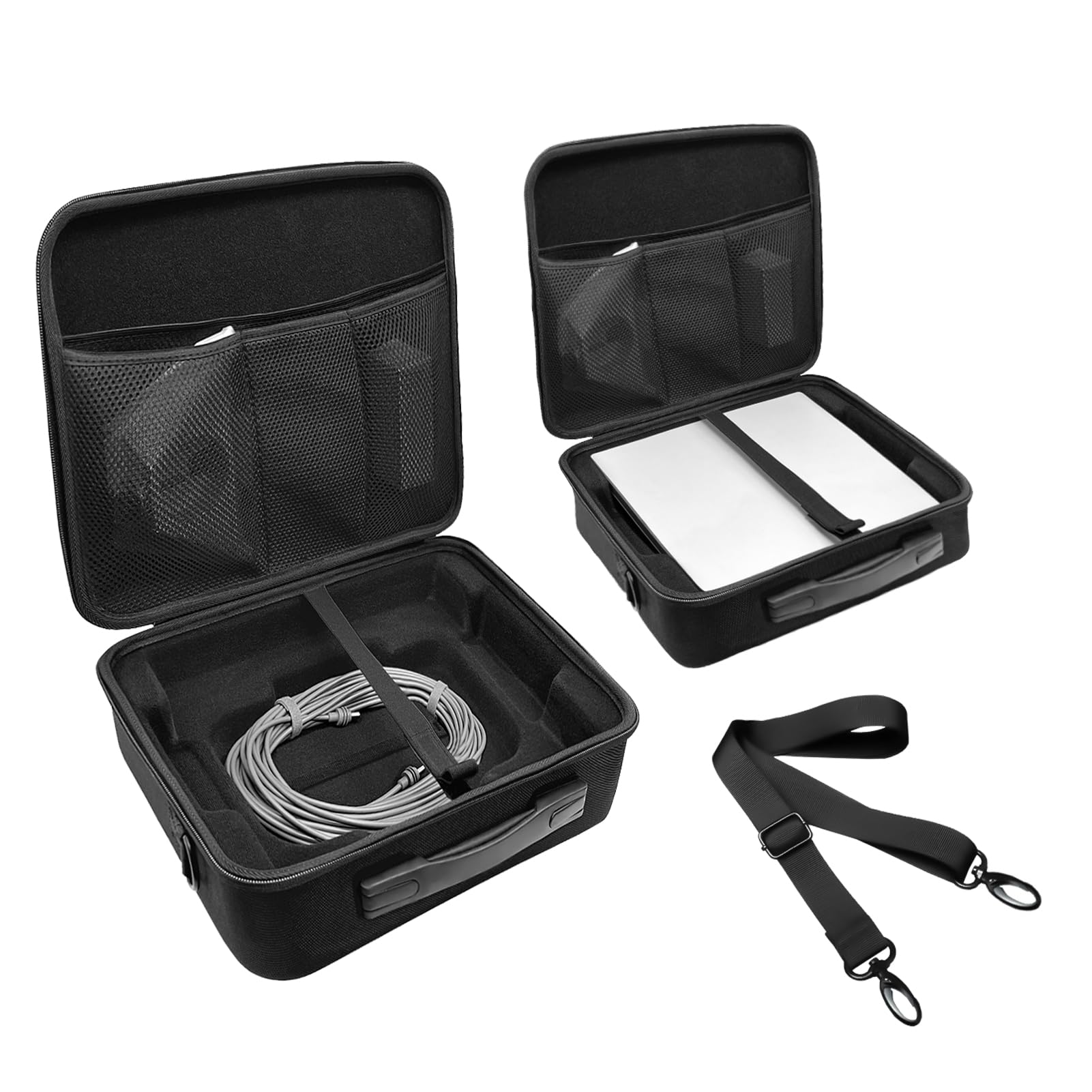 Hard Case for Starlink Mini, Portable Travel Carrying Case for Starlink Mini Accessories, Kickstand, Power Adapter, and Cables – Ideal for Camping and Outdoor Use (Case Only)