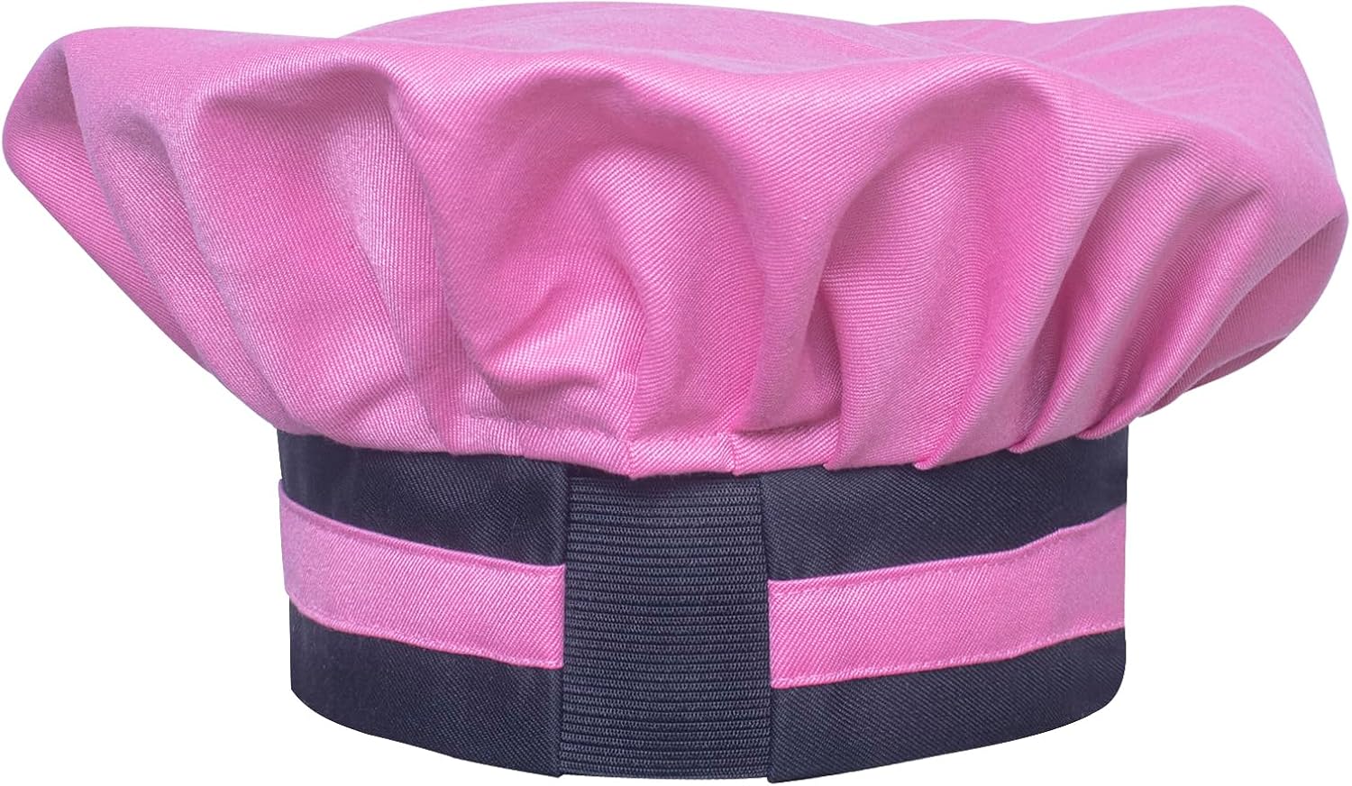 Modeling Men Chef Jacket Half Sleeves in 10 Colours Chef Coat with Cap (Pink, 4X-Large)