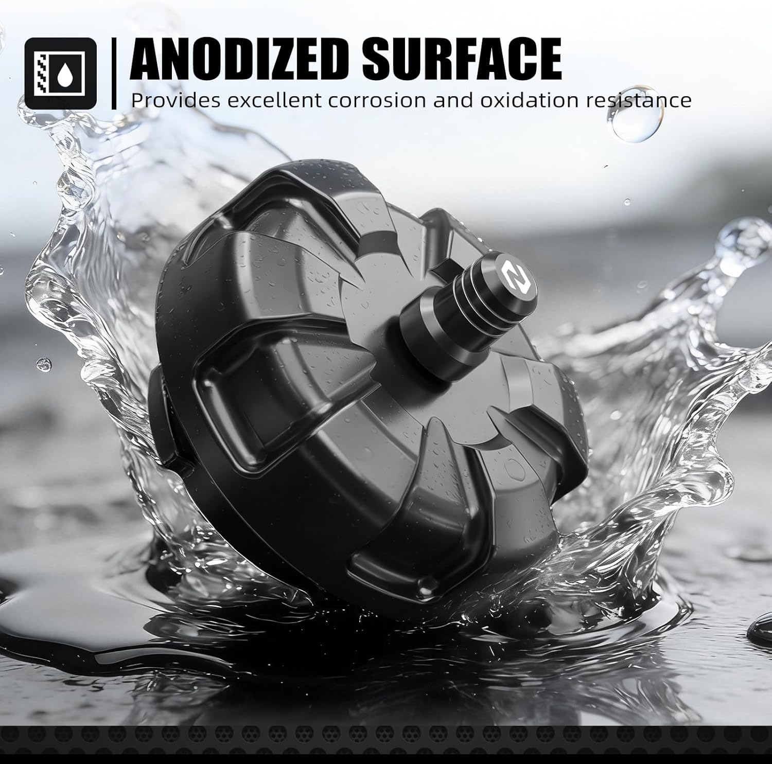 NICECNC Motorcycle Fuel Tank Cap/Gas Tank Cap Compatible with KTM 150-500 XC/XCF/XCW/XCF-W/EXC 2014-2026, Compatible with Husqvarna 150-501 FE/TE/TX/FX 2014-2026, Black, 6061-T6 Aluminium