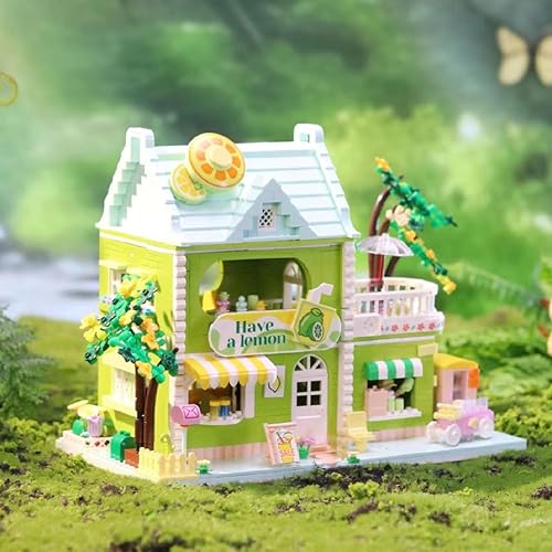 Miniatura 9 de MOC - Juego de bloques de construcción de casa modular, kit de construcción de Street View Street View, juego de modelos de ladrillos de