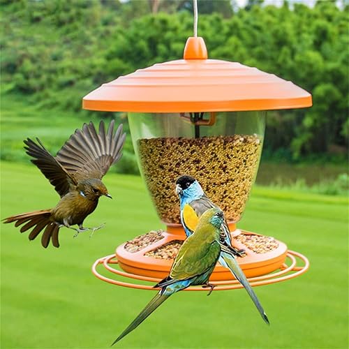 Miniatura 4 de Comedero para pájaros Outdoor Bird Feeder Garden Attracting Bird Supplies Trough Bird Food Box to Bird Lovers