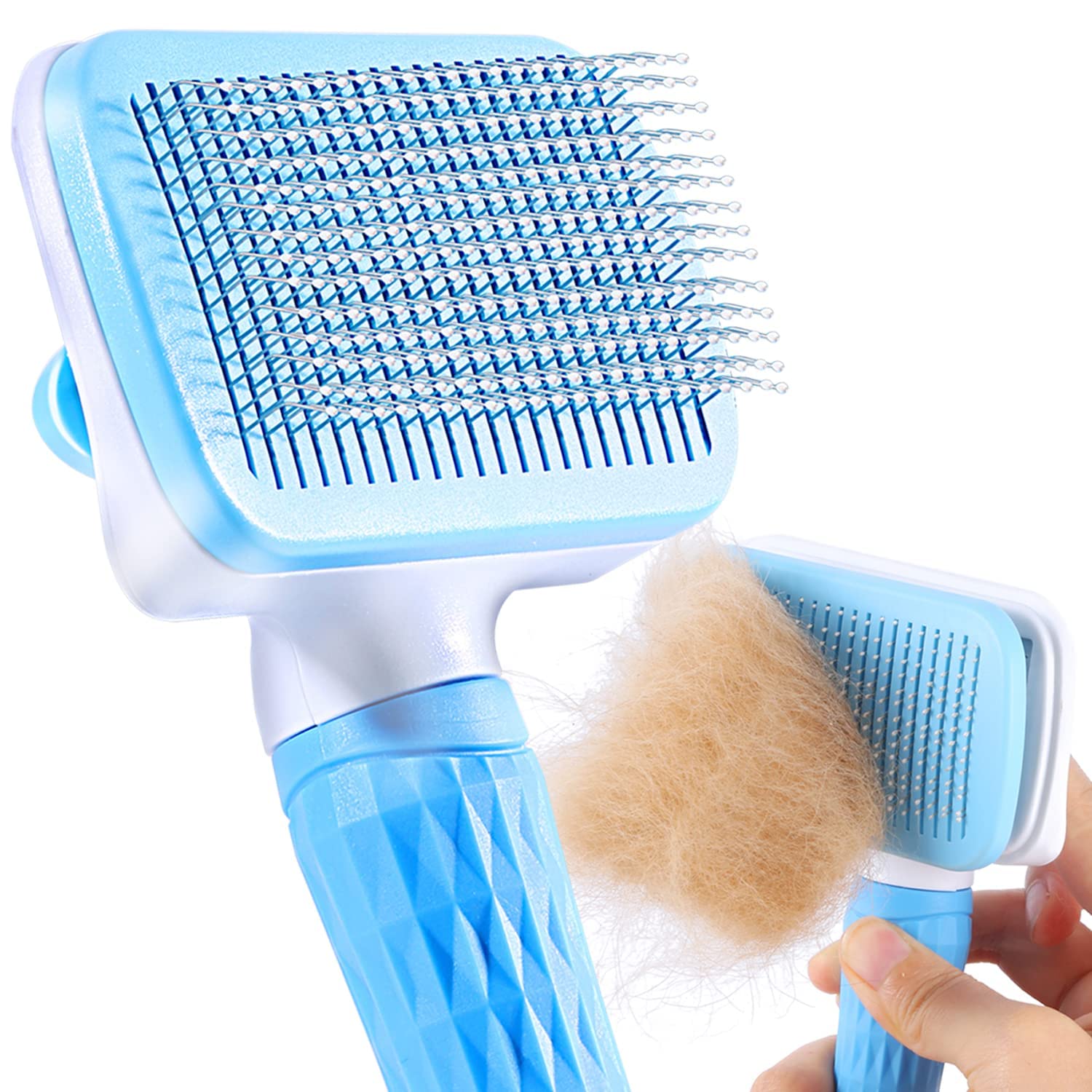 Style Keepers Slicker Dog Comb Brush, Pet Grooming Brush, Daily Use to Clean Loose Fur & Dirt, Great for Dogs and Cats With Medium Long Hair (B0BDRV2MG8) Amazon Price History, Amazon Price Tracker