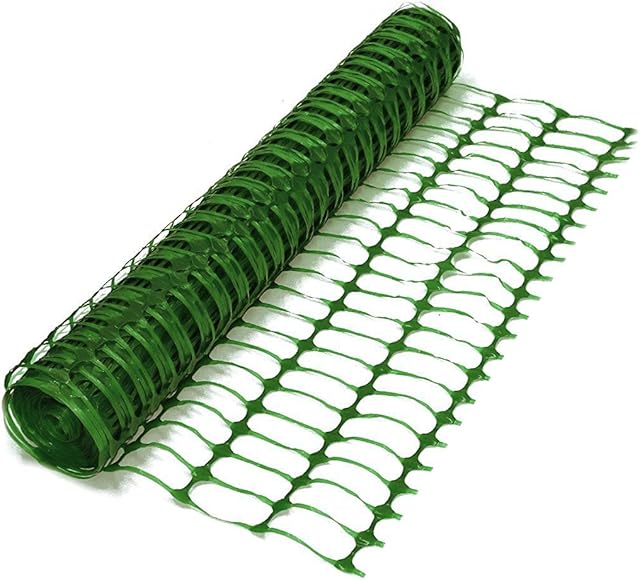 Oypla SafeNet Heavy Duty Green Safety Barrier Mesh Fencing 1mtr x 50mtr