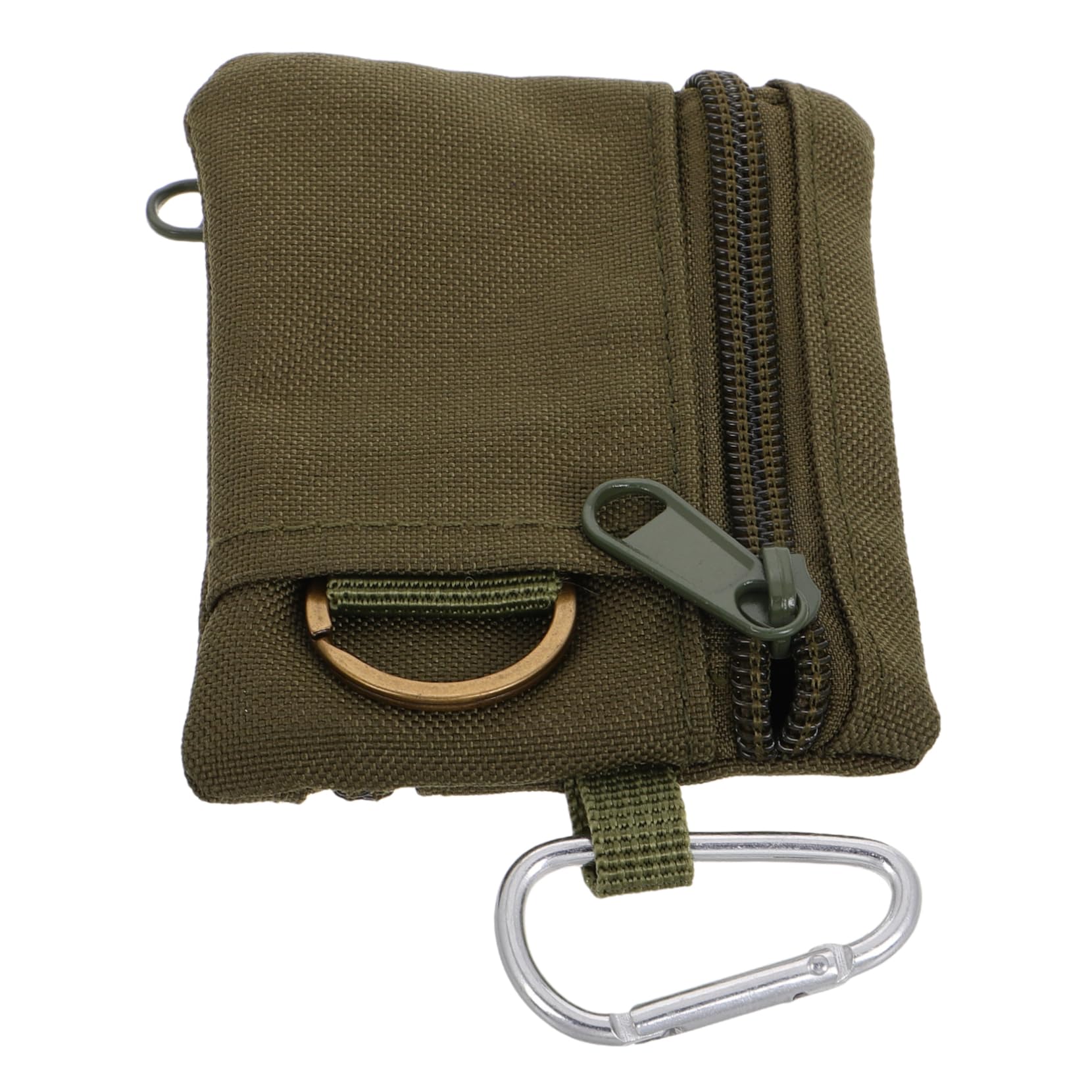 FOMIYES Keychain Pouch Mini Coin Purse Durable Outdoor Storage Bag Multi Functional Zipper Pouch for Hiking and Travel Stylish Organizer for Men and Women