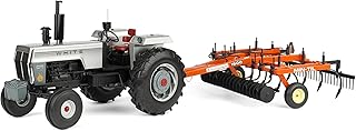 Spec Cast 1/16 White 2-150 Tractor with Radio & Allis Chalmers 1600 Plow, 2025 Iowa FFA Cust-2141