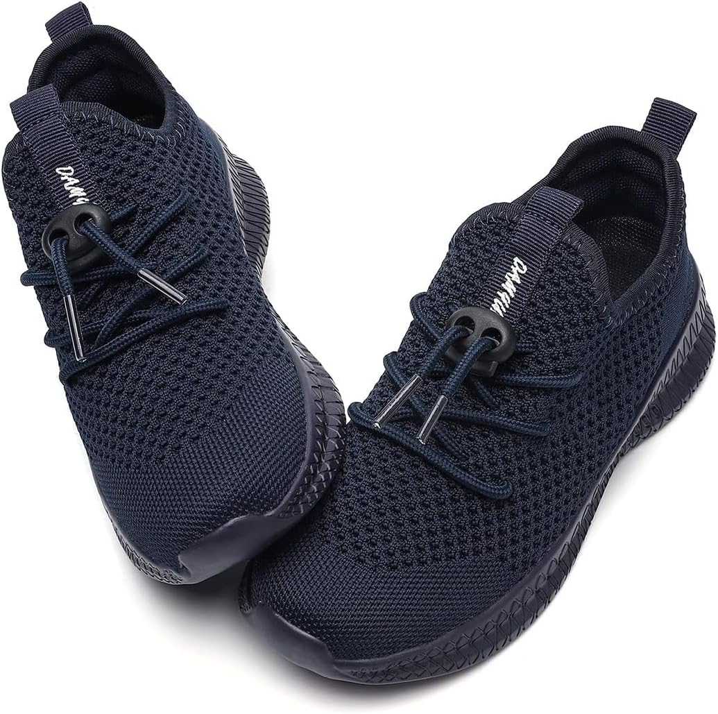 EGMPDA Boy Shoes Athletic Running Fashion Sneakers Walking Breathable Kids Girls Fitness Tennis Shoes Cross-Training Lightweight(Toddler/Little Kid/Big Kid)