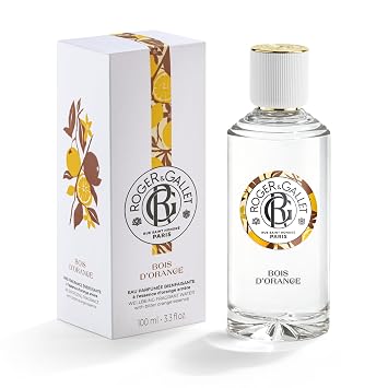 ROGER & GALLET Wellbeing Fragrant Water Spray Light Eau Fraiche Body Mist with Natural Origin Ingredients, Refreshing Everyday Fragrance for Women (Bois d'Orange | 3.3 Oz.)