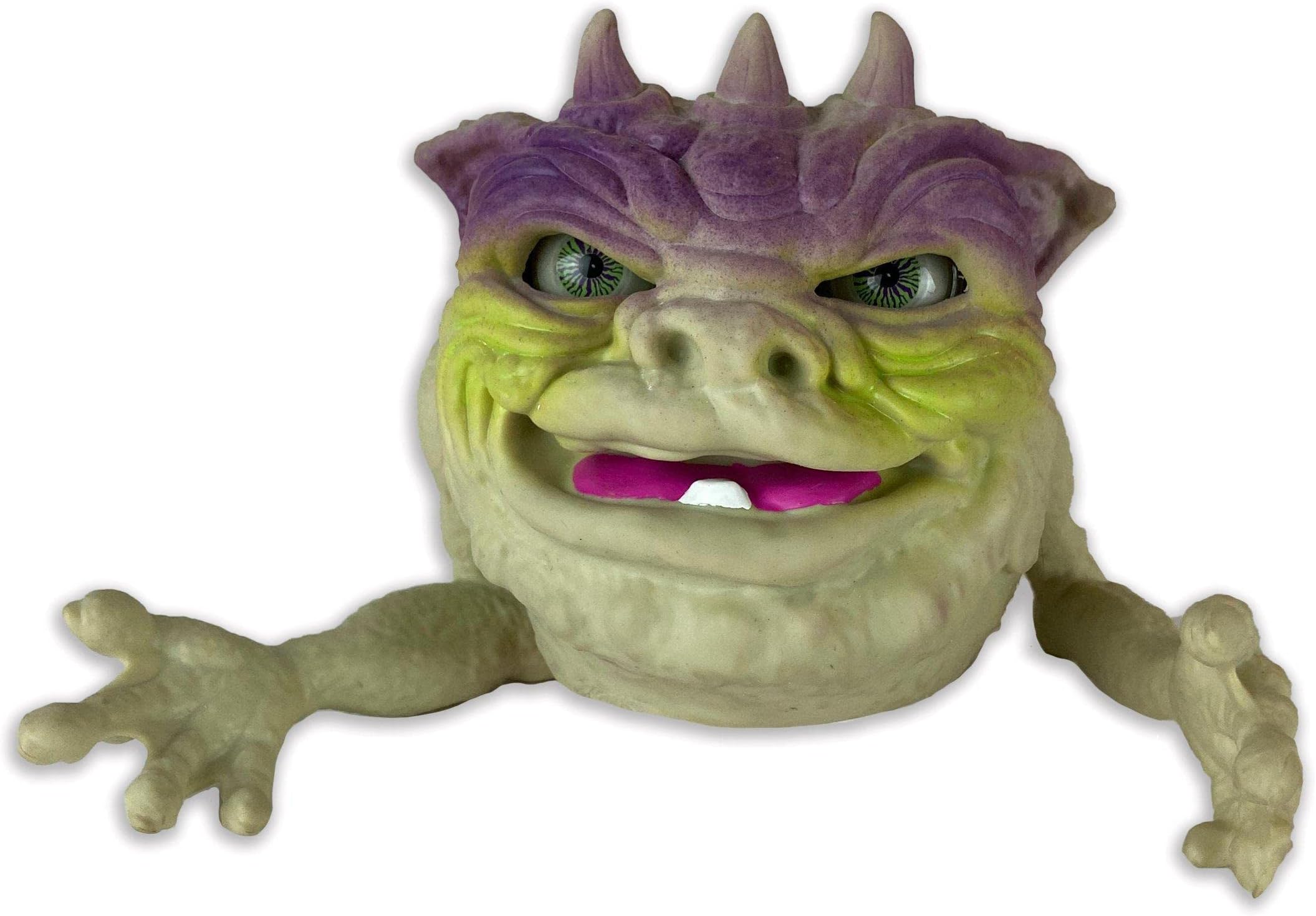 Boglins King Drool 8” Collectible Figure with Super Stretchy Skin & Movable Eyes and Mouth, Popular Retro Toy from The 80's for Kids and Collectors