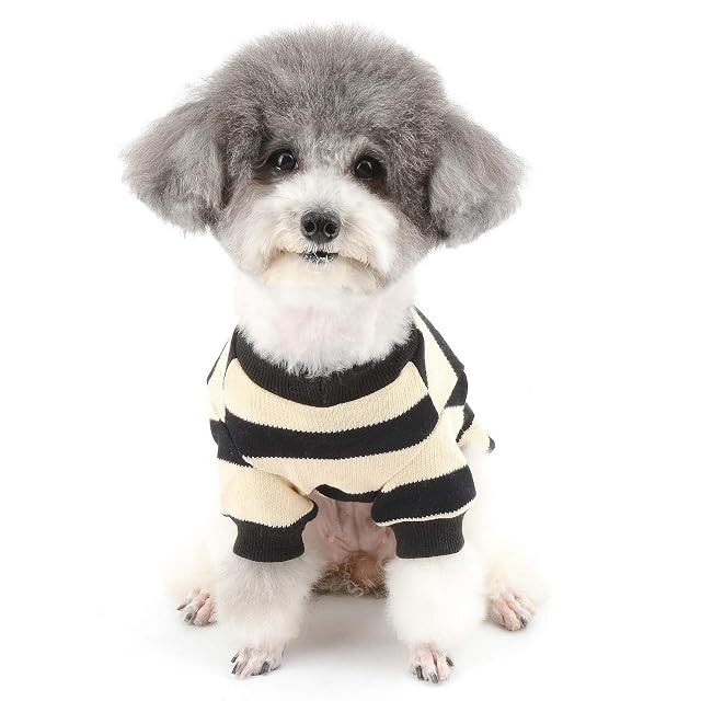 Foto 7 de 8 de ZUNEA Jerséis para Perros Pequeños Abrigos Invierno Cálido Suéter Cachorros Ropa de Punto Sudaderas…