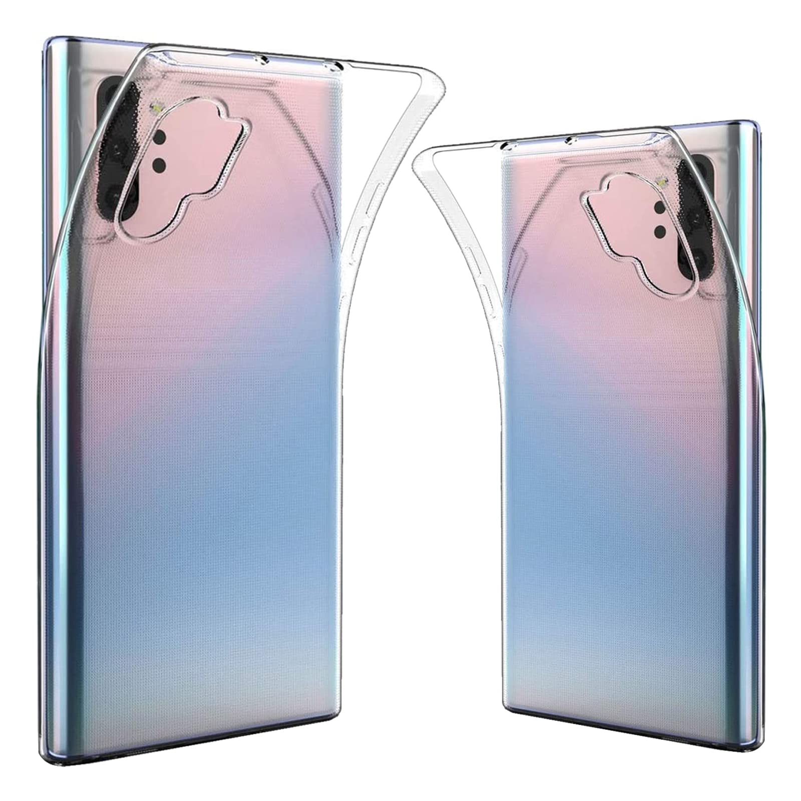 [Set of 2] Galaxy Note 10 Plus Case Clear Transparent Case Galaxy Note10+ SCV45 au SC-01M docomo Case Galaxy Note 10 Plus Case Note10 Plus Case GALAXY NOTE10Plus Case Galaxy Note 10+ Case SC01M Case