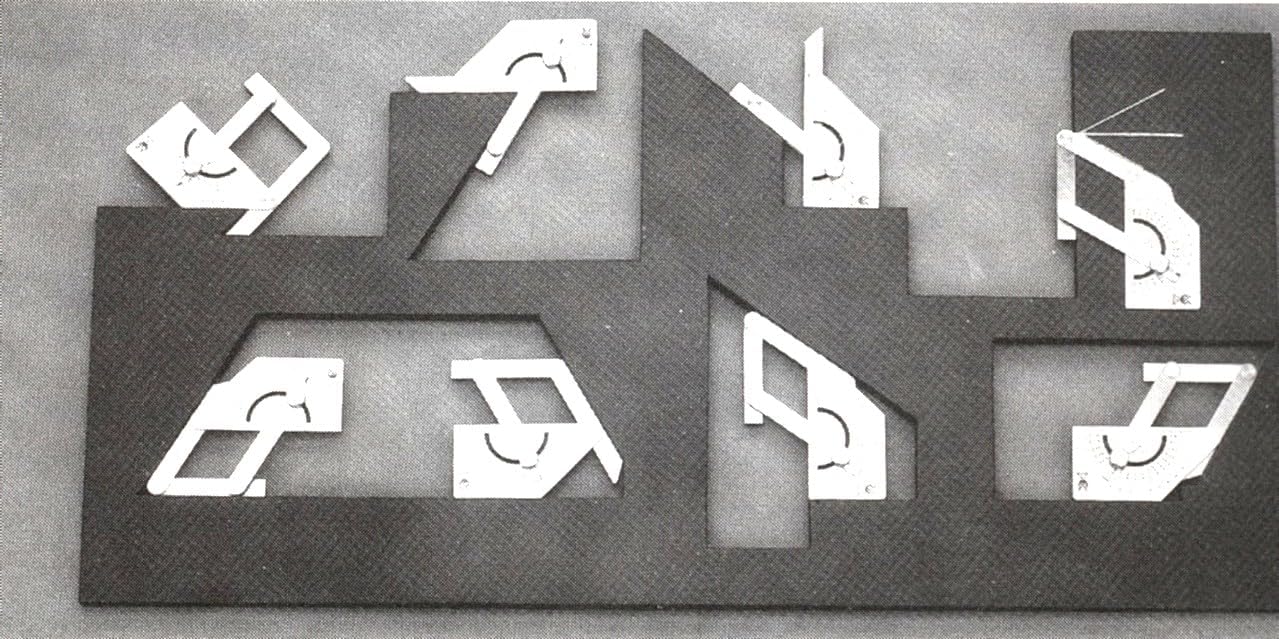 Angle Finder III, Stainless Steel Protractor 0-180 degrees, Measures inside or outside angles, for saw blade setup, sheet metal layout and bending, general fabrication and construction