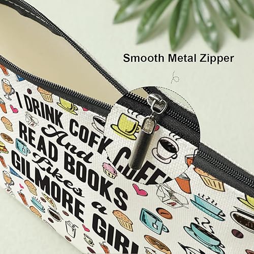 Miniatura 9 de Decohim Divertida bolsa de maquillaje inspirada en los fanáticos de Lukes, blanco604