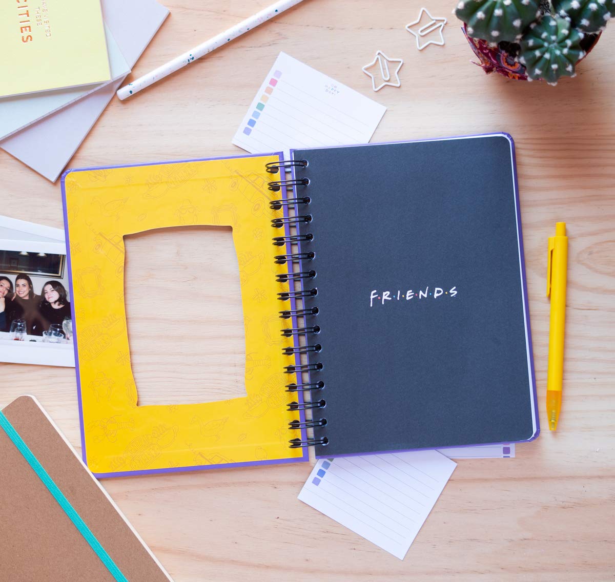 Erik Official F·R·I·E·N·D·S Friends A5 Notebook - Bullet Journal - Notebooks A5 - Notepads A5 - A5 Notepad - Dotted Bullet Journal - A5 Dotted Notebook - Sketchbook A5
