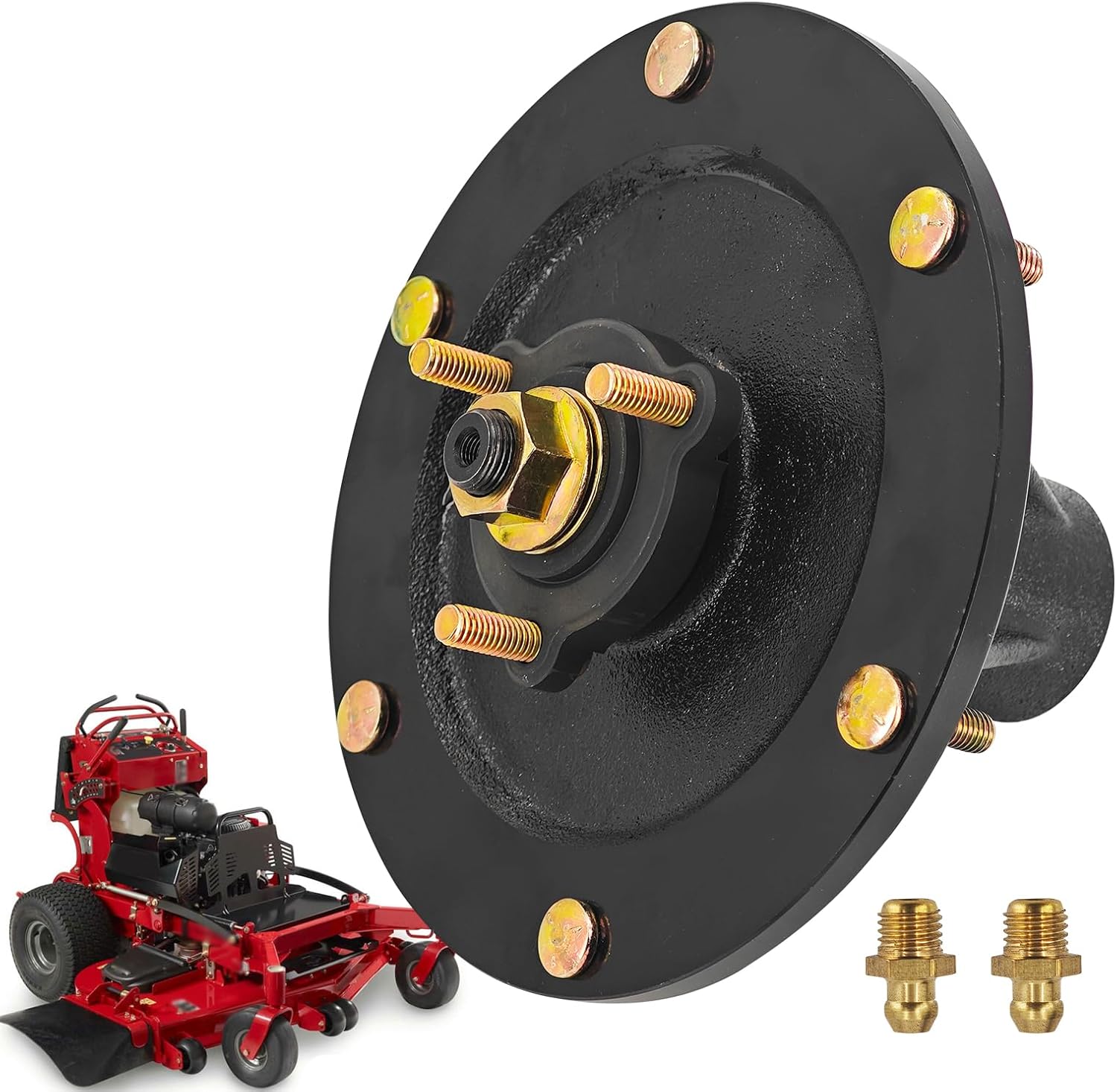 119-8560 117-6158 Spindle Assembly Fits For 48 52 60 inch Toro Z Master Commercial 3000 / Z Master Professional 5000 6000 7000 / GrandStand Mower / Z590-D Z Master / Z500 Z Master 1198560