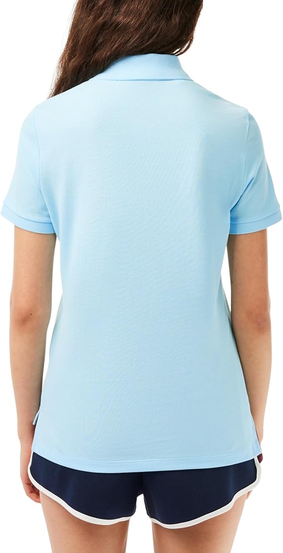 Lacoste Women's Classic Fit Short Sleeve Petit Pique Polo
