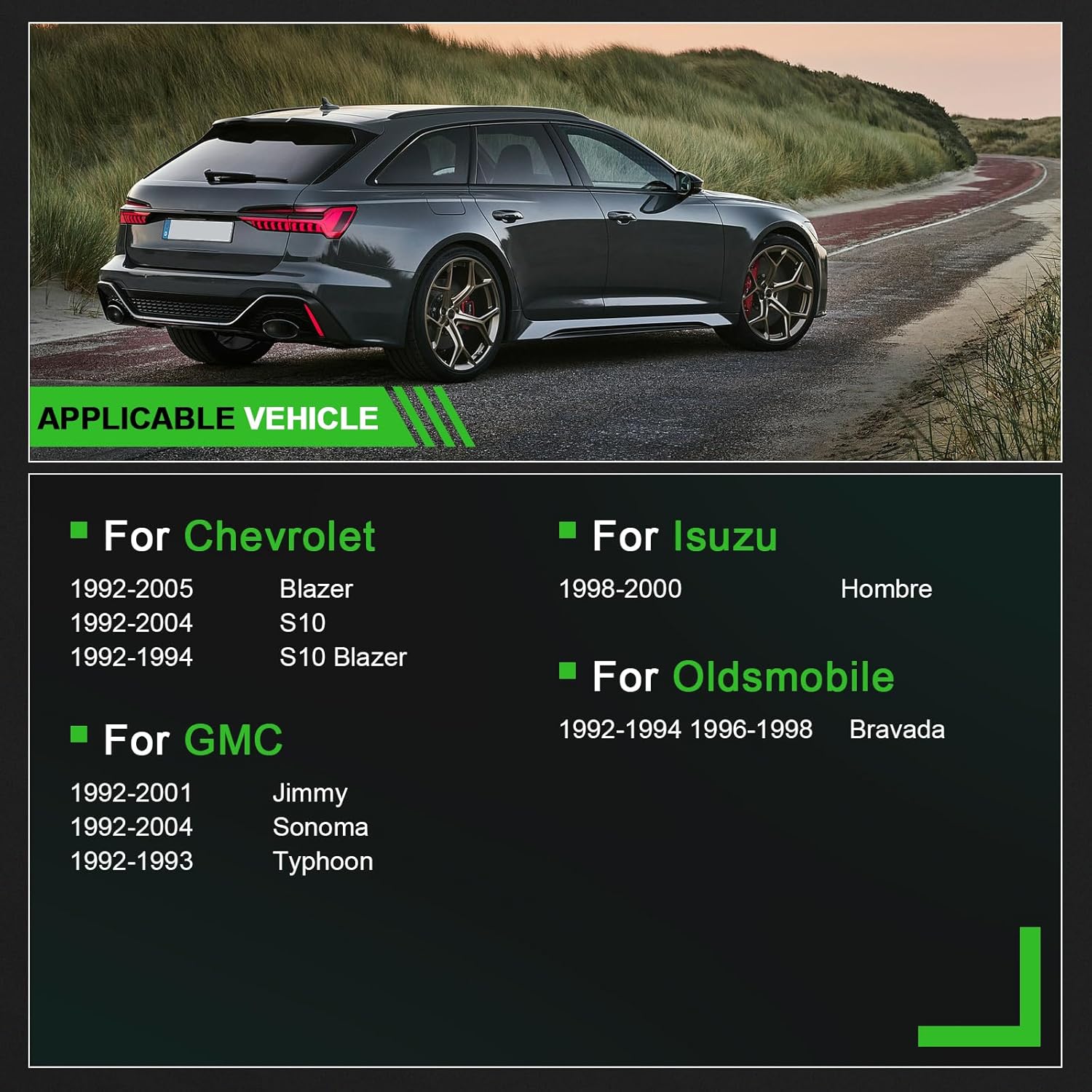 SCITOO 600-907 Transfer Case Shift Encoder Motor Fits 01-02 for Chevrolet Silverado 2500 01-02 for Chevrolet Silverado 2500 HD