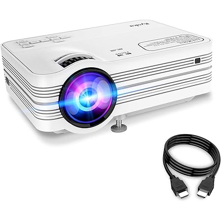 Amazon Co Jp プロジェクター 小型 Led 1080pフルhd対応 2400ルーメン スピーカー内蔵 Hdmiケーブル付属 台形補正 ホームシアター パソコン スマホ タブレット Ps3 Ps4 Dvdプレイヤーなど接続可 Usbメモリ Sdカード Hdmi Av Vgaに対応 パソコン 周辺機器