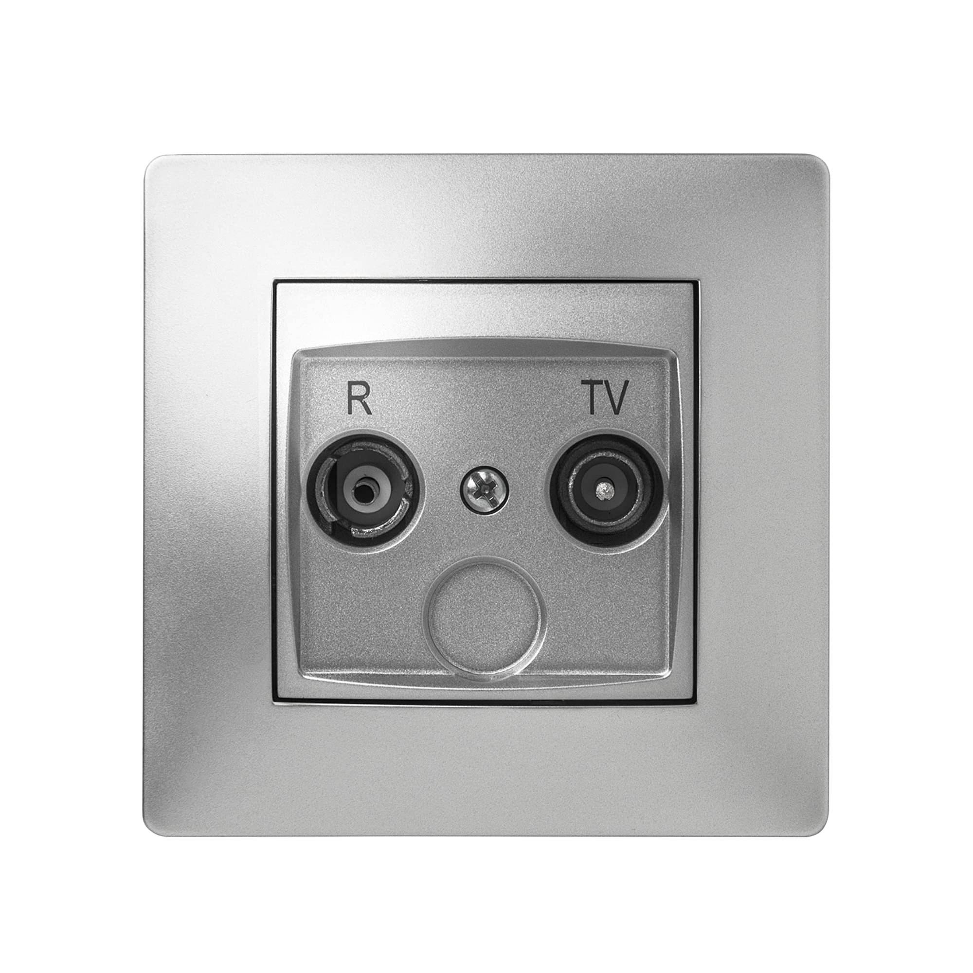 Prise TV R-Tv aluminium Famatel pour résoudre les pertes de signal vidéo