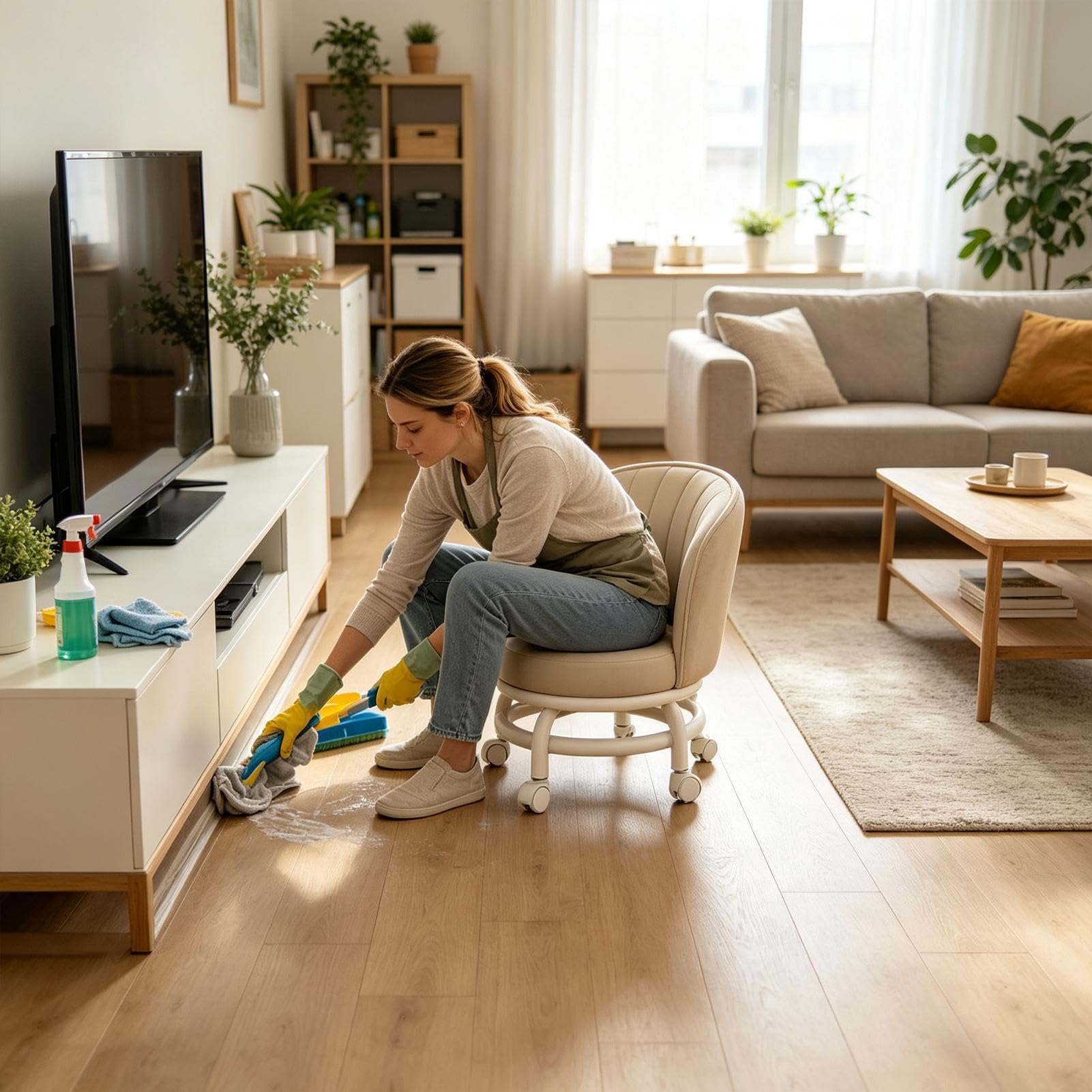 Generico Rollhocker Bequemer Sitz im modernen Design