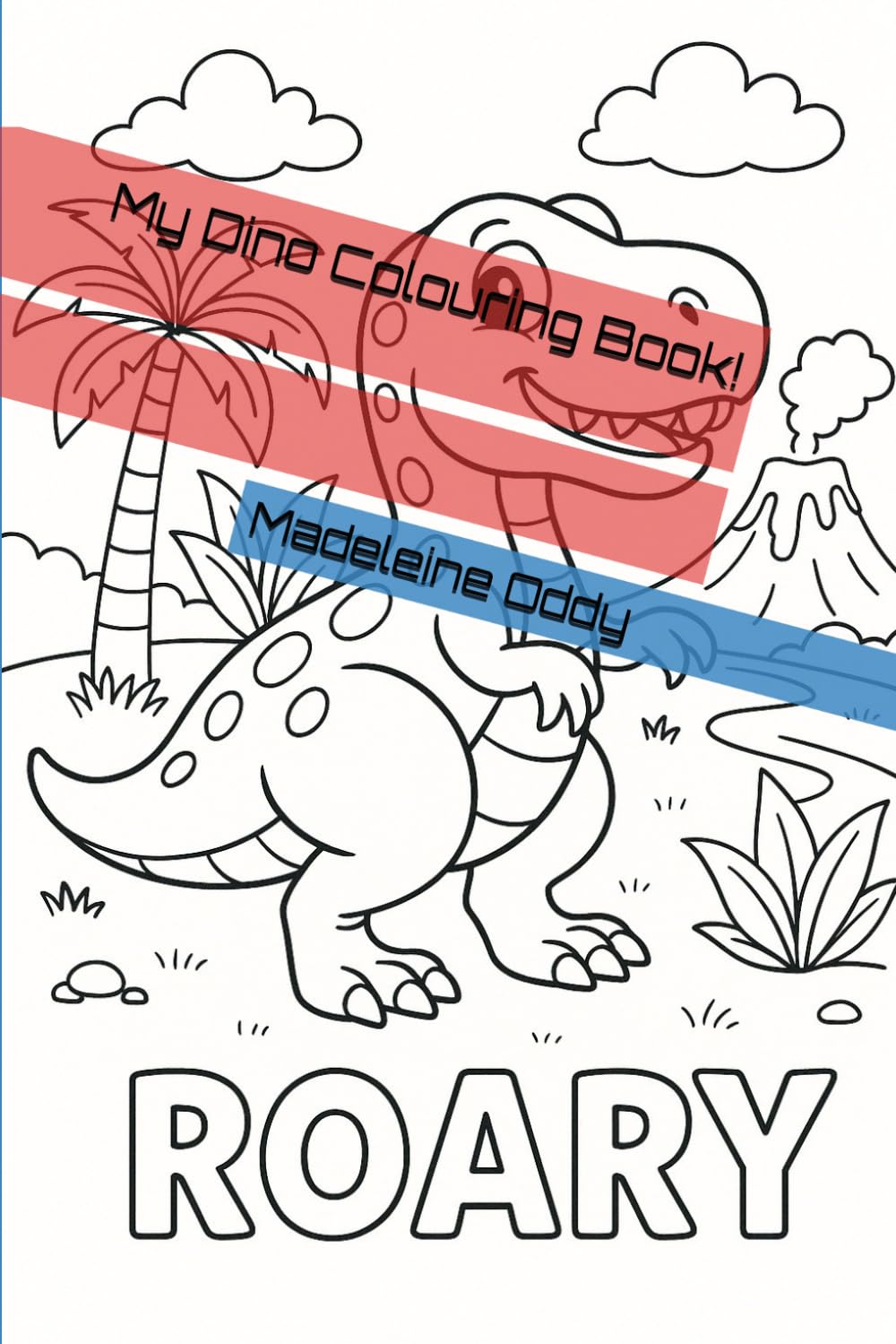 My Dino Colouring Book!