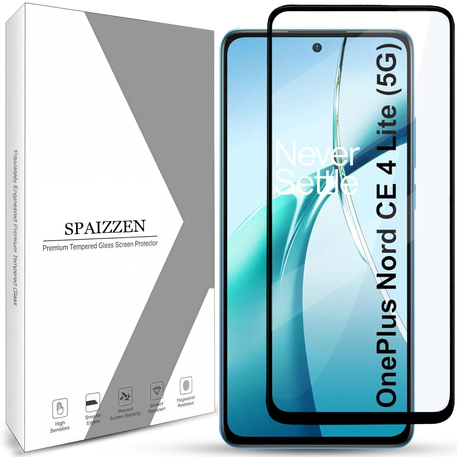 Military-Grade Tempered Glass Screen Protector Compatible for Samsung Galaxy A14 4G / A14 5G with Edge to Edge Coverage and Easy Self Installation kit — Amazon image 21