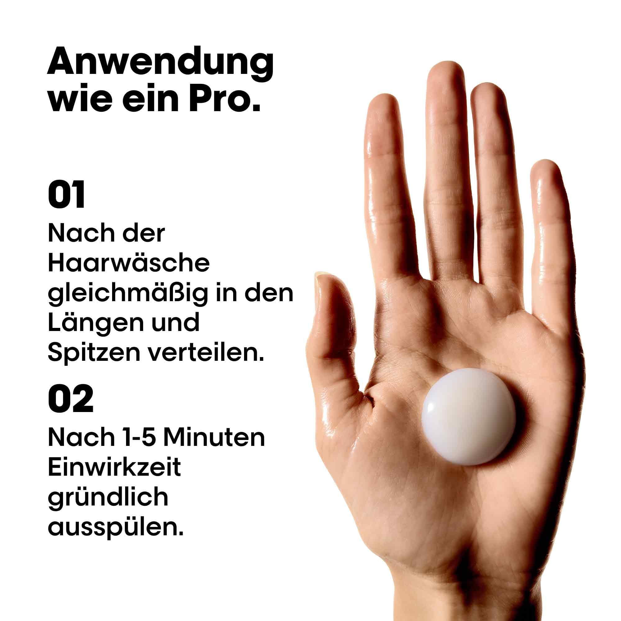 L'Oréal Professionnel Keratin Alpha Sleek Maske, für tiefenwirksame & intensive Pflege, langanhaltende Geschmeidigkeit und Frizz- und Volumen-Kontrolle, 250ml | Intensive Pflege