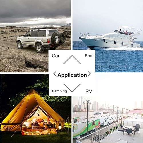 Miniatura 7 de Panel solar de 1000 W, kit de paneles solares de 4 x 250 W, ETFT con controlador de 40 A, paneles solares monocristalinos flexibles adecuados para