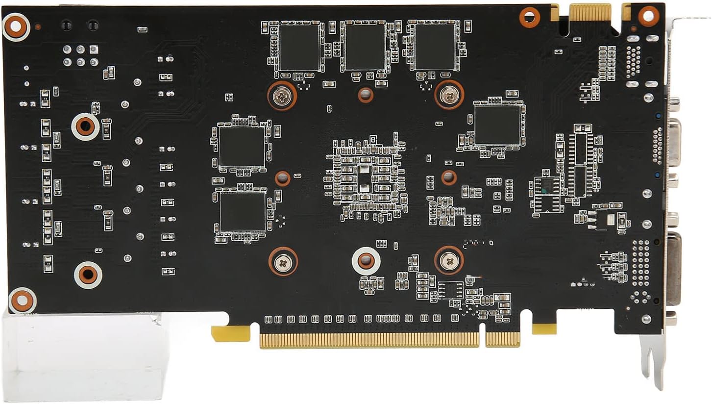 Tosuny Scheda Grafica GTX550Ti, Scheda Grafica da Gioco PCI E 2.0 192BIT GDDR5 da 6 GB, Supporto DirectX11, Display Stereo 3D, Scheda Grafica HDMI VGA DVI a Doppia Ventola per PC da Gioco Tosuny Scheda Grafica GTX550Ti, Scheda Grafica da Gioco PCI E 2.0 192BIT GDDR5 da 6 GB, Supporto DirectX11, Display Stereo 3D, Scheda Grafica HDMI VGA DVI a Doppia Ventola per PC da Gioco
