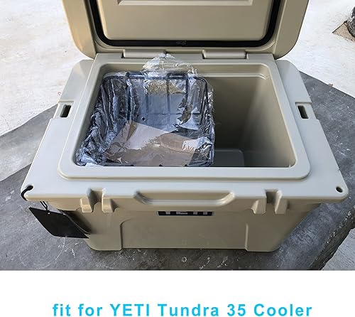 Miniatura 7 de Cesta hielera para YETI 35 y 45, cesta interior de productos secos compatible con enfriadores YETI Tundra 35 o 45, estante enfriador de alambre de