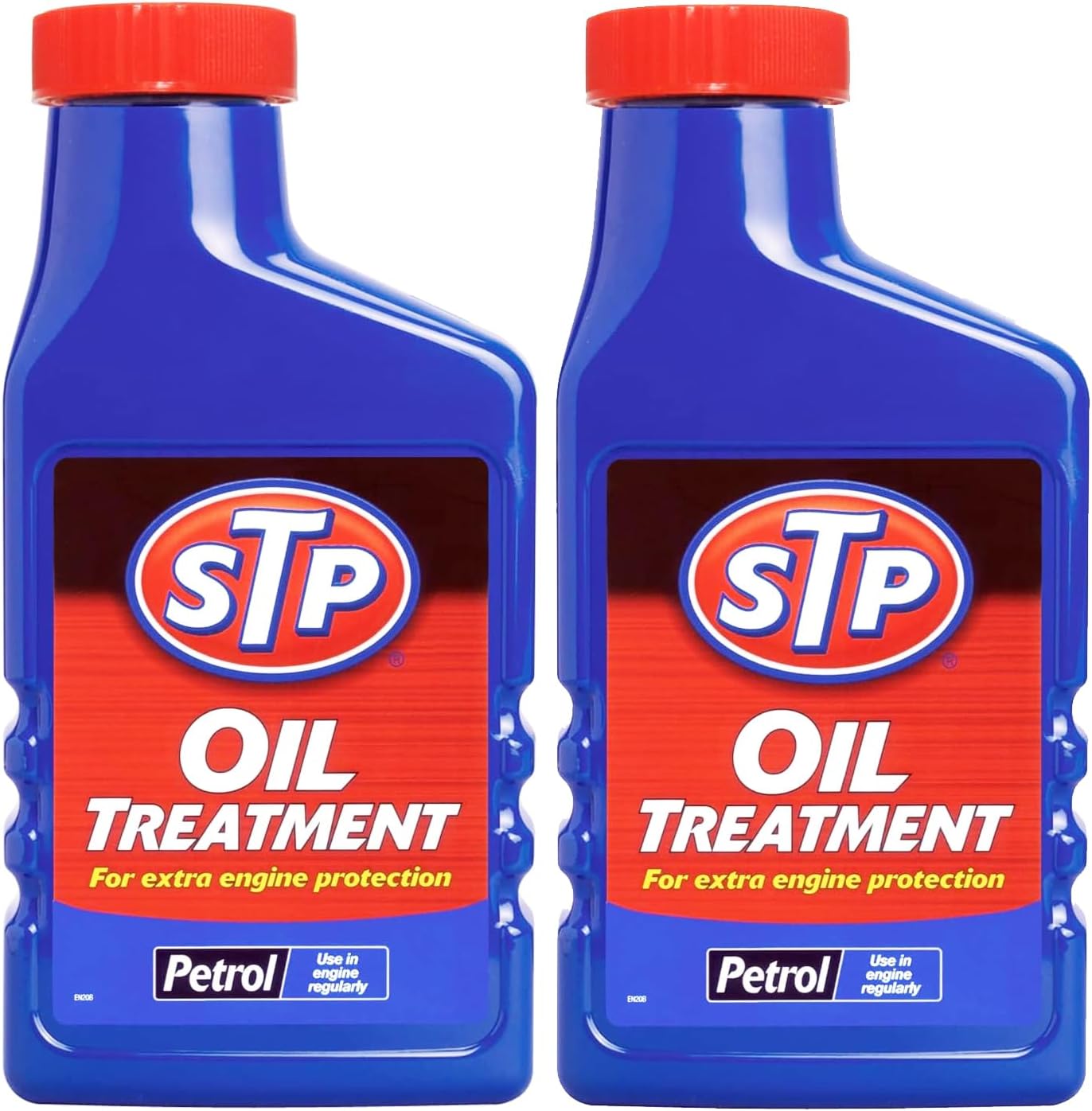 STP Oil Additive for Petrol Engines – 450ml x 2 | Improves Engine ...