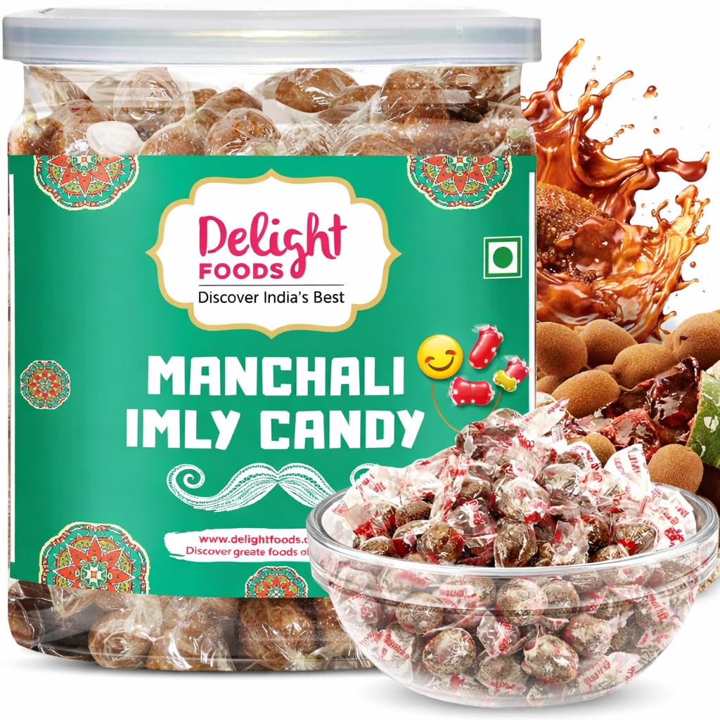 Delight Foods Chatpata Candies - Hygienically Packed (Manchali Imli candy- 300g)
