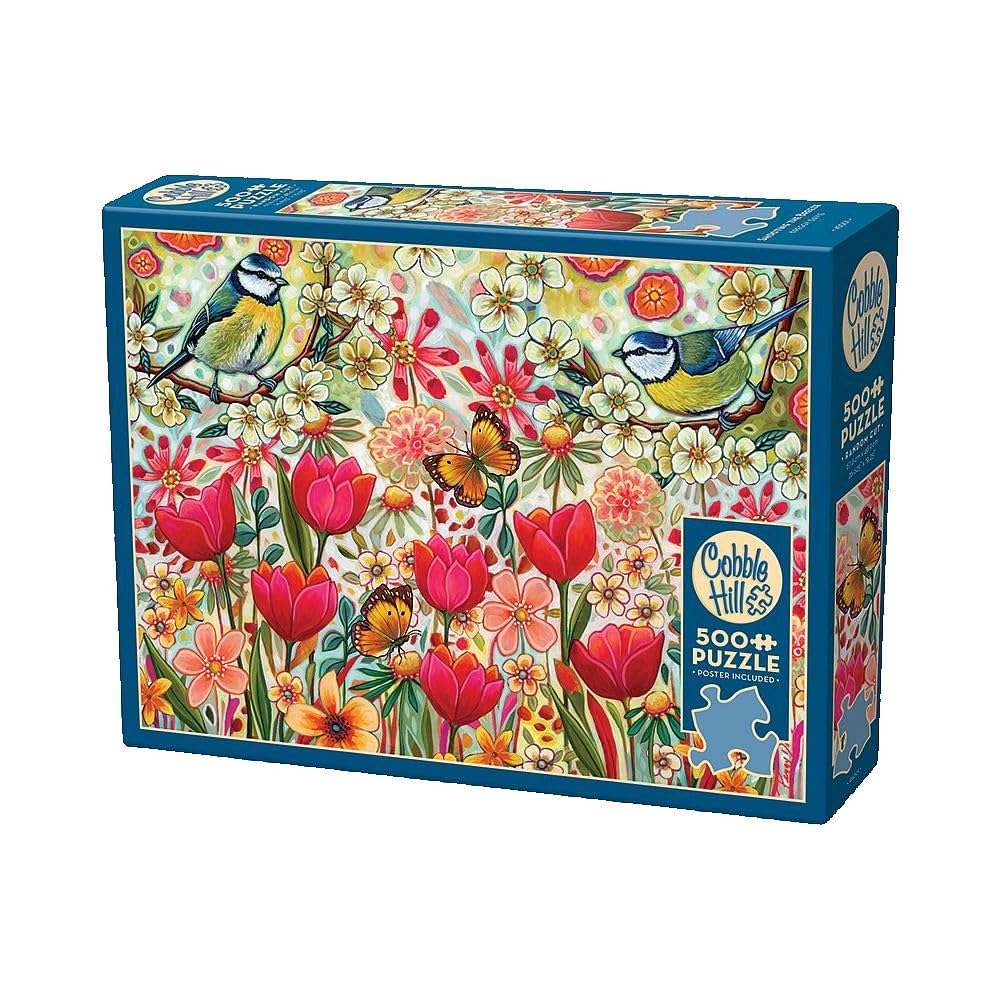 Cobble Hill 500 Piece Puzzle - Shooting The Breeze - Sample Poster Included - Image 3