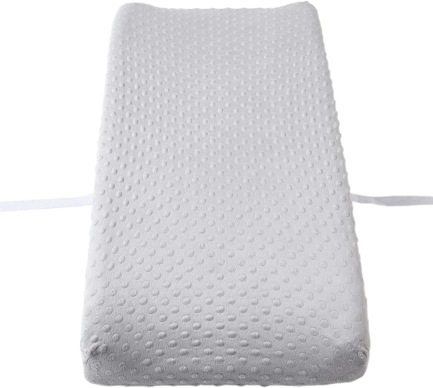 Diaper Changing Pad Cover, Minky Dots Plush Diaper Changing