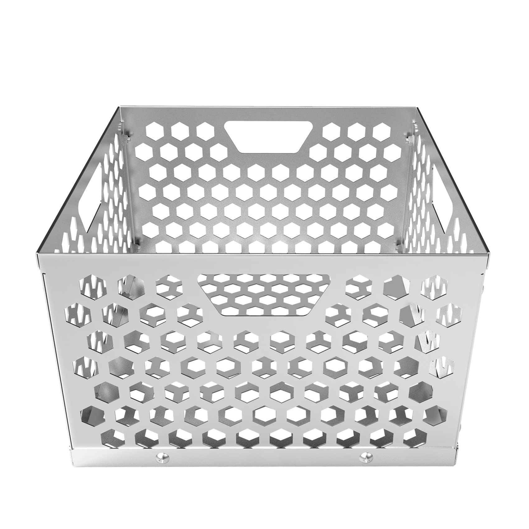 Cesta de carbón para ahumador de Oklahoma Joe's, cesta de acero inoxidable para ahumador, utilizada para fumar de larga duración y eficiencia 4