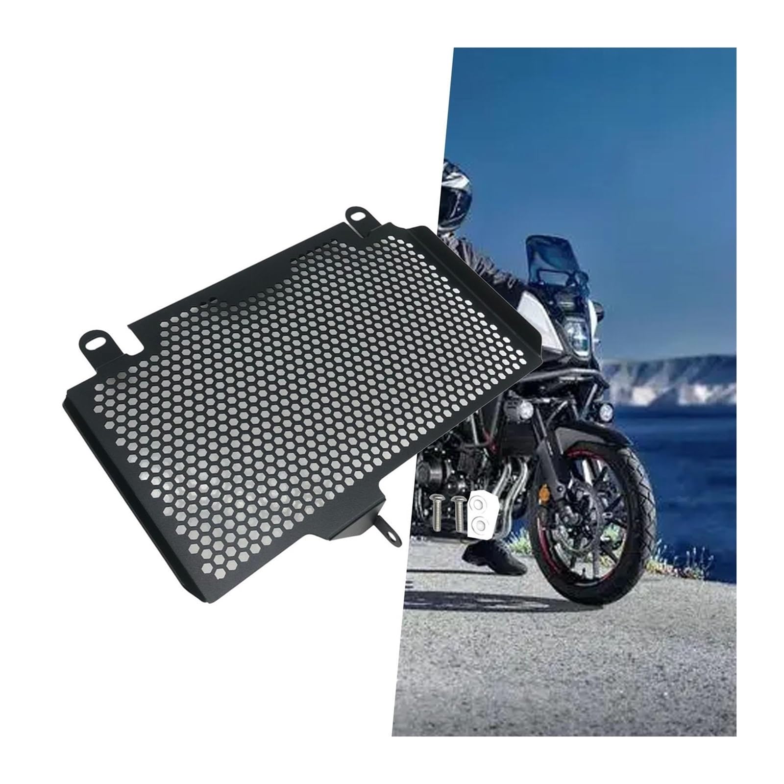Protezione Griglia Radiatore Accessori Moto E Ricambi Protezione Ventola Griglia Del Radiatore Coperchio Di Protezione Serbatoio Dell'acqua Pezzo Ricambio Robusto Per NX400 2022-2024