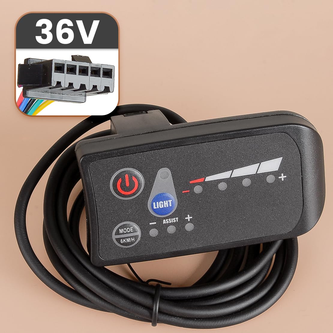 ciciTree 36V S810 Electric Bike Display Bicycle Control Panel LED E-Bike Meter Ordinary Interface