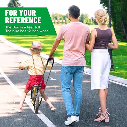 Miniatura 5 de Asa de entrenamiento de bicicleta mejorada  Barra de empuje de equilibrio de entrenamiento de bicicleta para niños de 27 a 33 pulgadas,