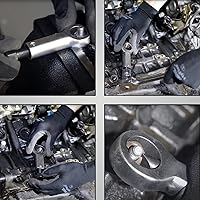 Vista 7 de Grieta separadora de tuercas, separador de tuercas oxidadas de metal, herramienta de rompedor de tuercas de alta resistencia, herramienta extractor