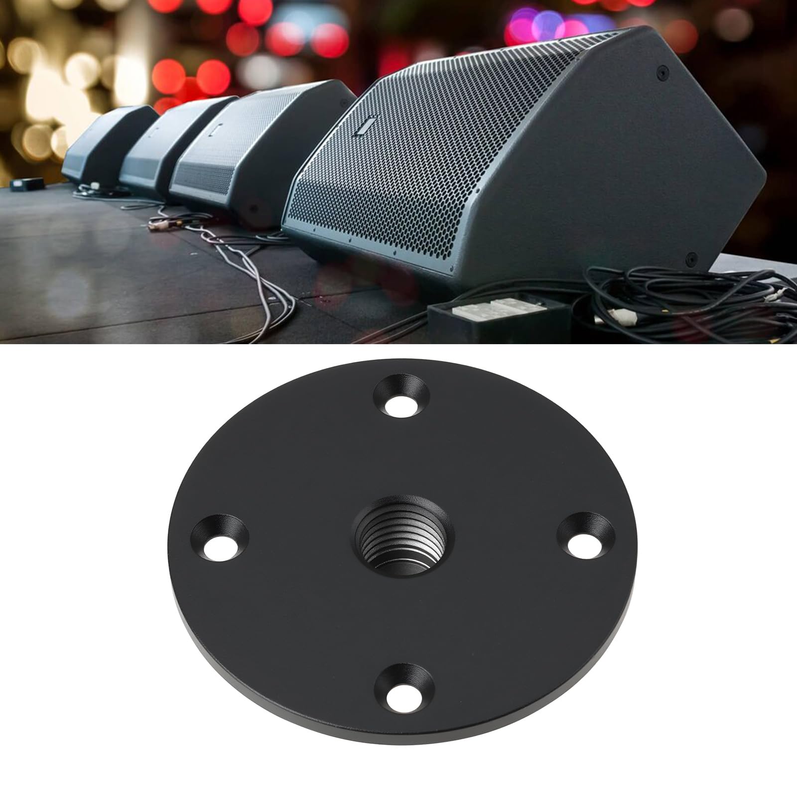 Flangia Di Montaggio Per Altoparlanti M20 Da 2 Pezzi 105x80mm Per Altoparlanti Da Palco