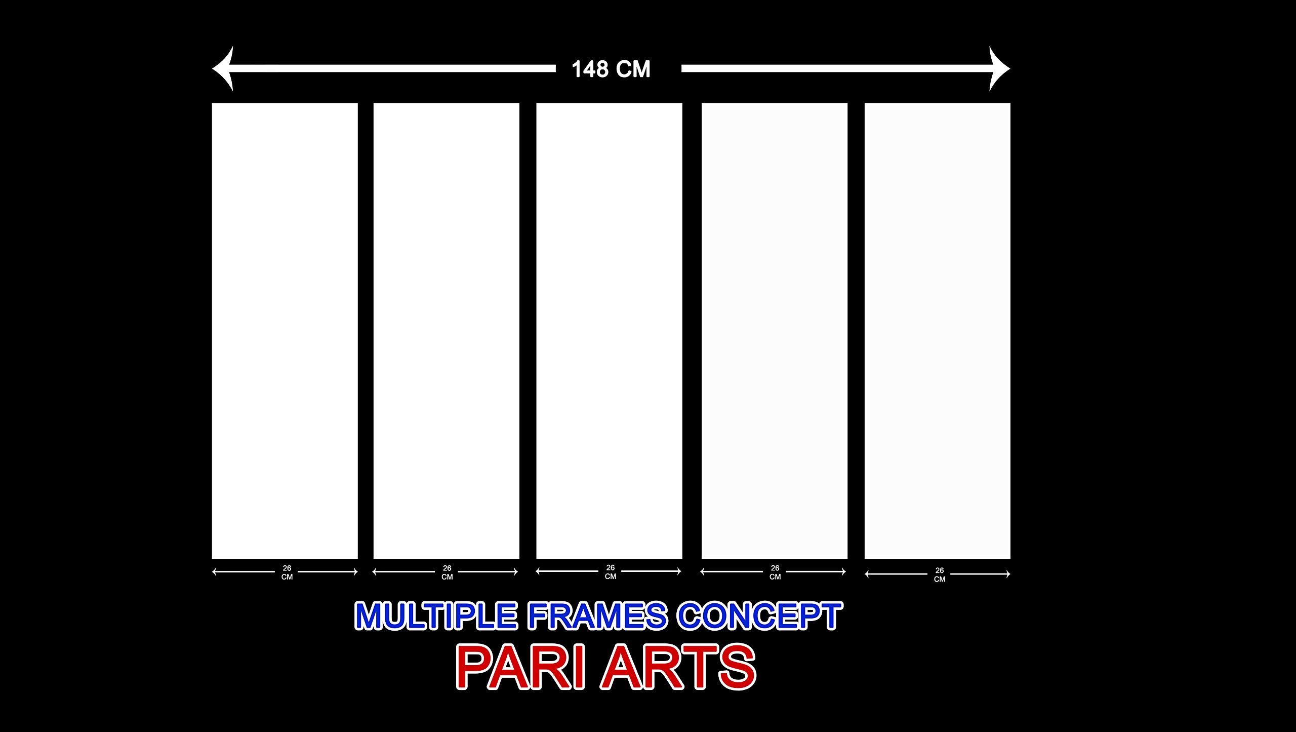 PARI ARTS Wood Photo Frame (Multicolour, Modern, Large) - Image 2 thumbnail