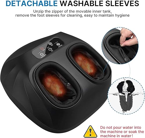 Miniatura 5 de RENPHO Máquina masajeadora de pies, masajeador de pies Shiatsu para neuropatía, masajeador de fascitis plantar, masaje profundo de pies, regalos